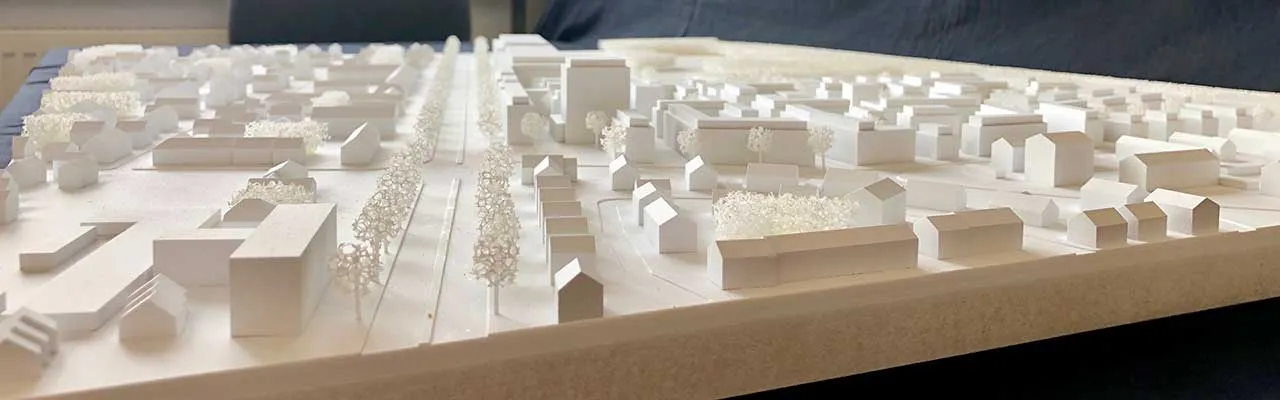 Finckwiese, Haar: Städtebauliches Konzept für ein ganzes Stadtquartier
