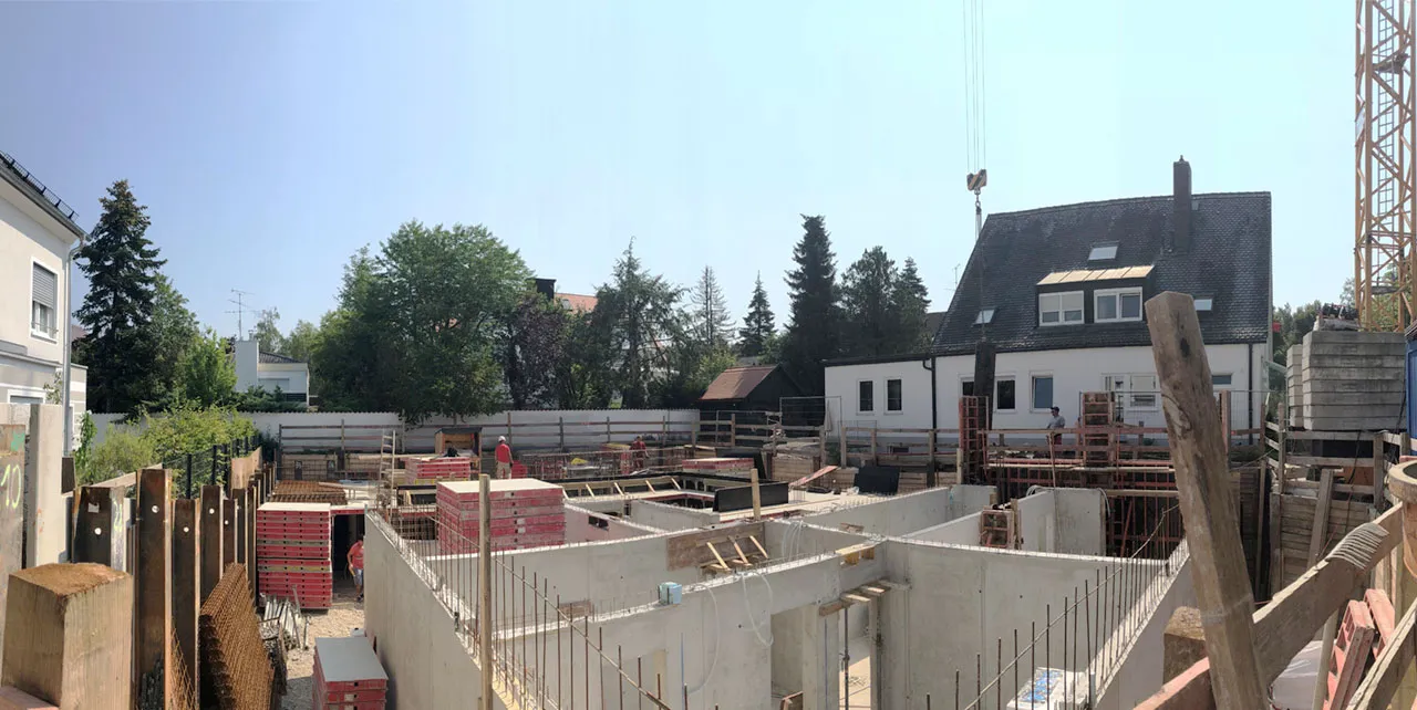 Mangfallstraße, München: Neubau eines Mehrfamilienhauses mit modernstem Energiestandard